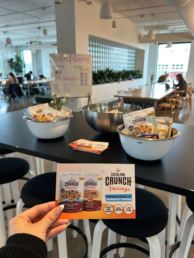 Catalina Crunch at Coworking Spaces